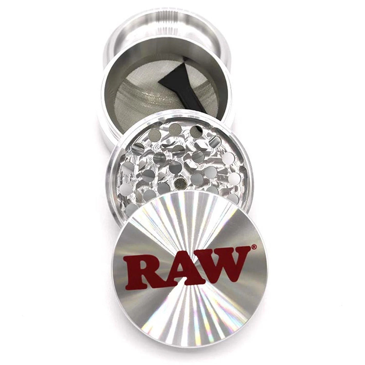RAW Grinder Aluminium 4-teilig Ø 56 mm RAW