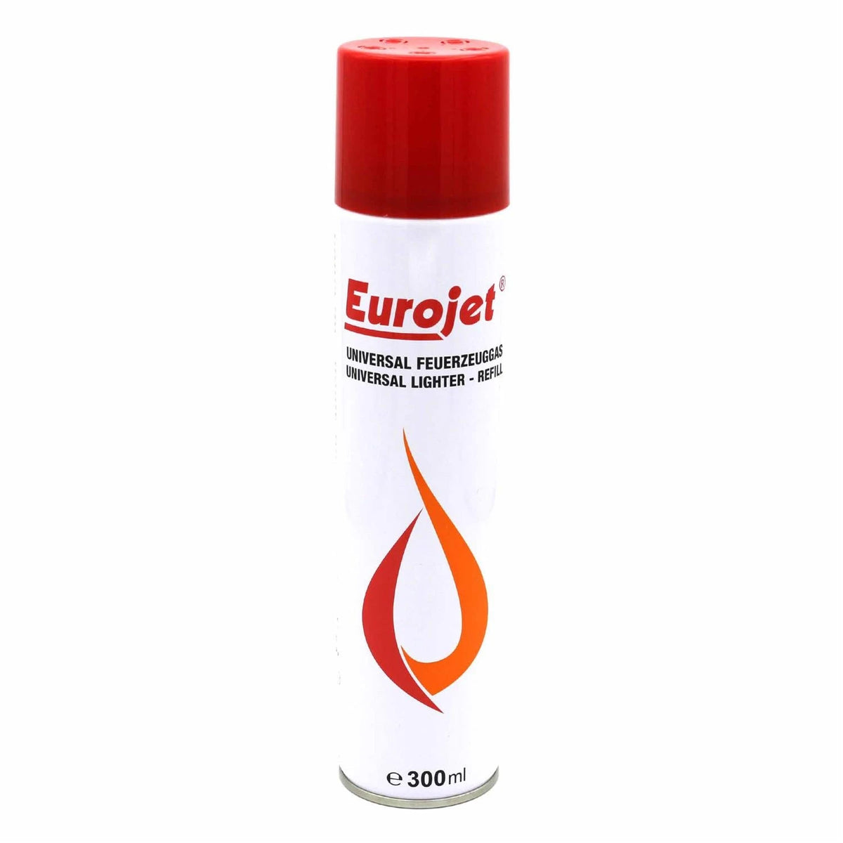 Eurojet Feuerzeuggas - Universal Nachfüll-Gas für Feuerzeuge - 300ml Eurojet