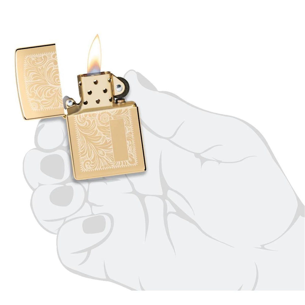 Zippo Benzinfeuerzeug VENETIAN BRASS Zippo