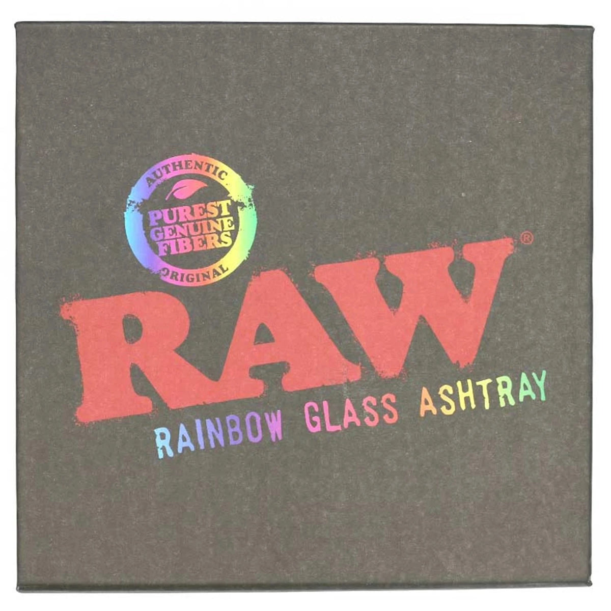 RAW Rainbow Glas Aschenbecher RAW