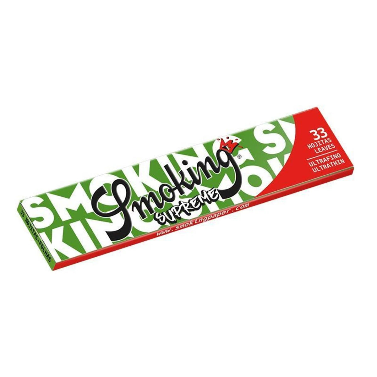 Smoking Supreme Papers King Size Slim 33 Blättchen Paper Smoking