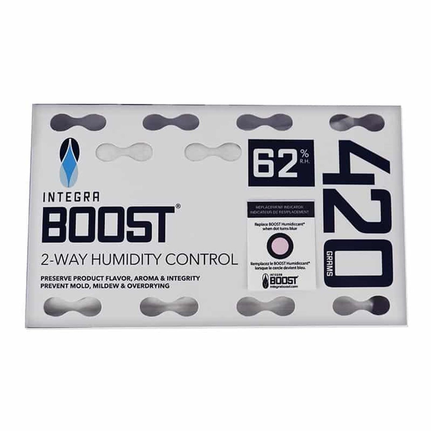 Integra Boost Humidity Pack 62% | 1g, 4g, 8g, 62g, 320g, 420g