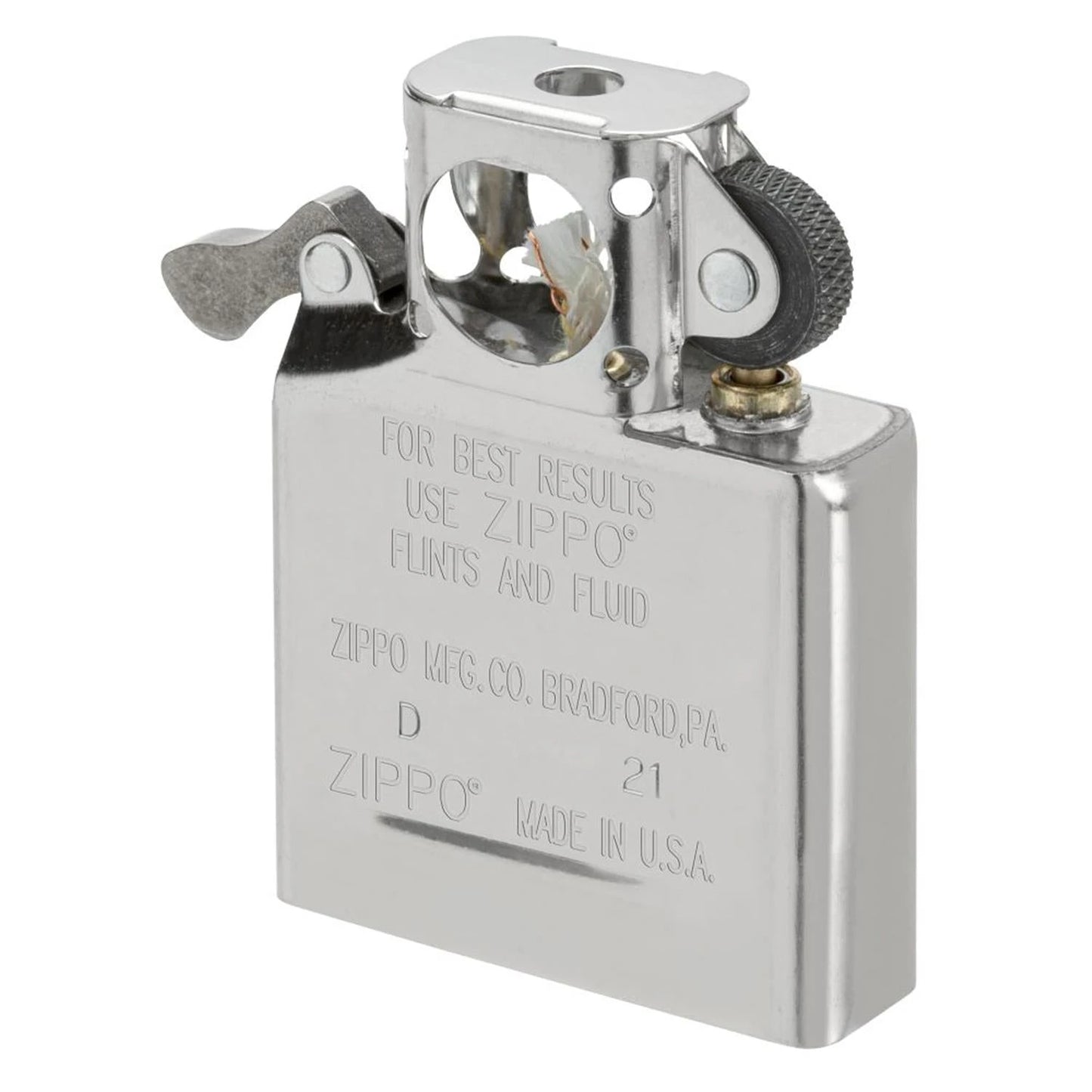 Zippo Benzinfeuerzeug Pfeifen-Einsatz Chrome Zippo