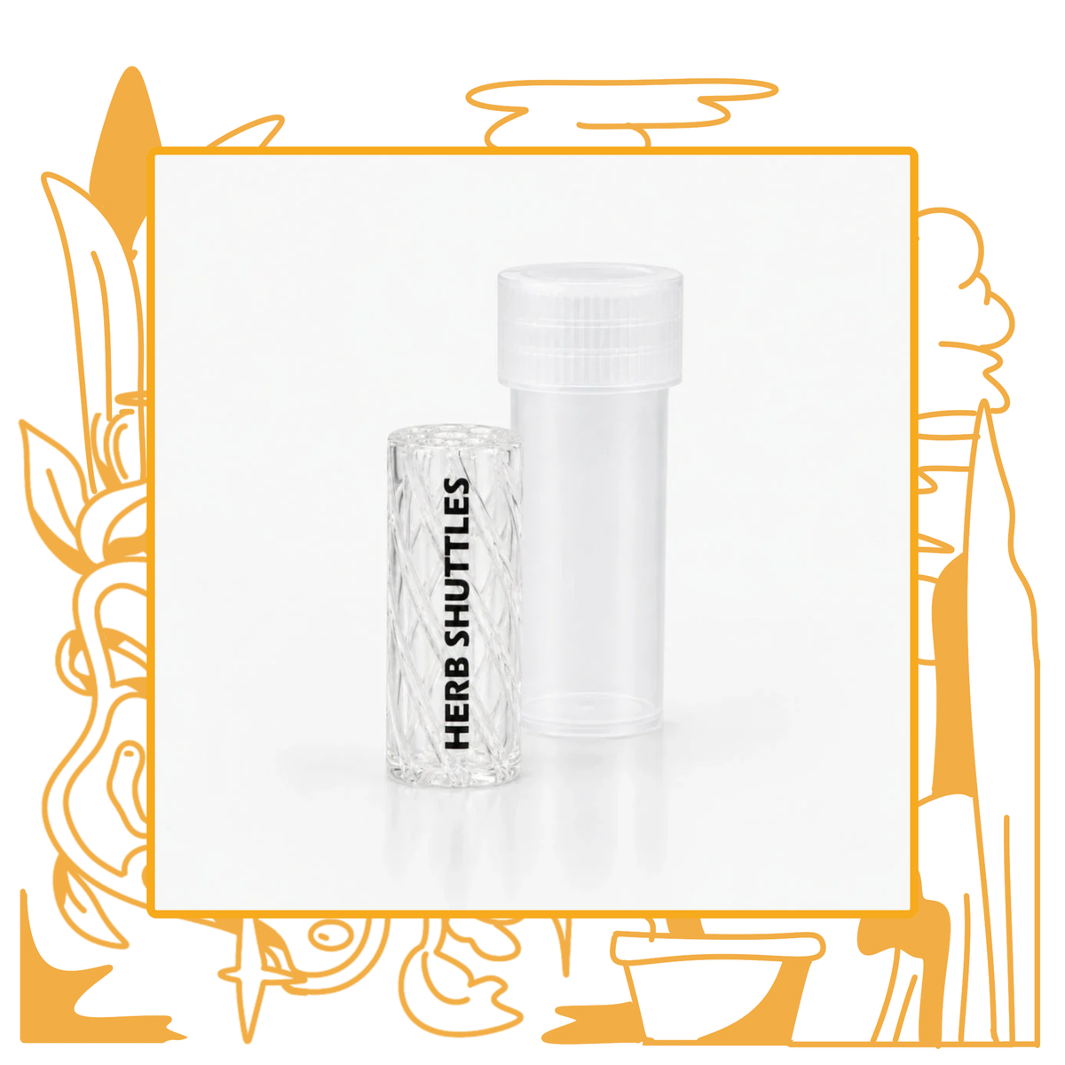 Herb Shuttles Glasfilter Spiral-Tip 12mm