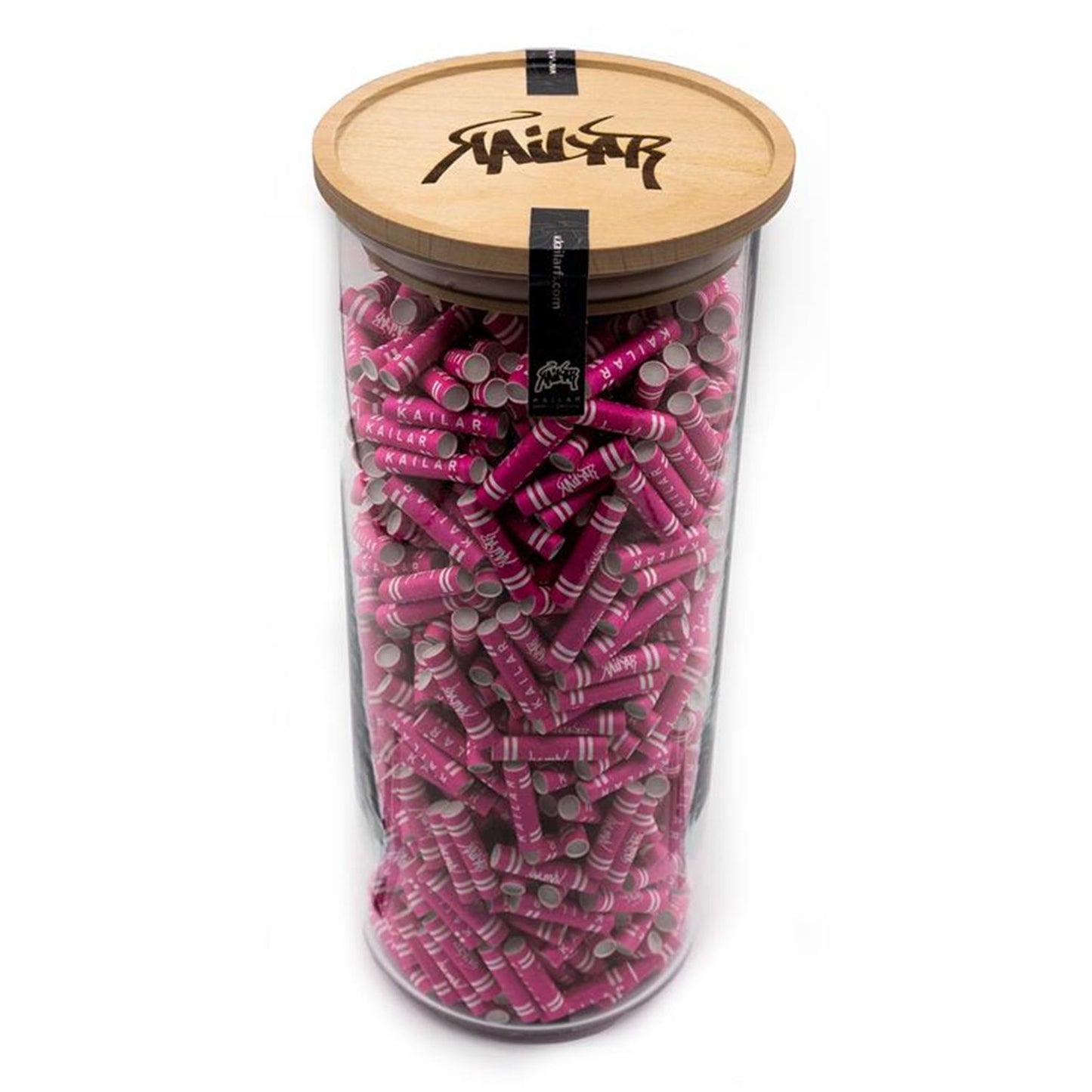 Aktivkohlefilter Cellulose Slim 6mm 825er Glas (Mixed/Pink/Green)