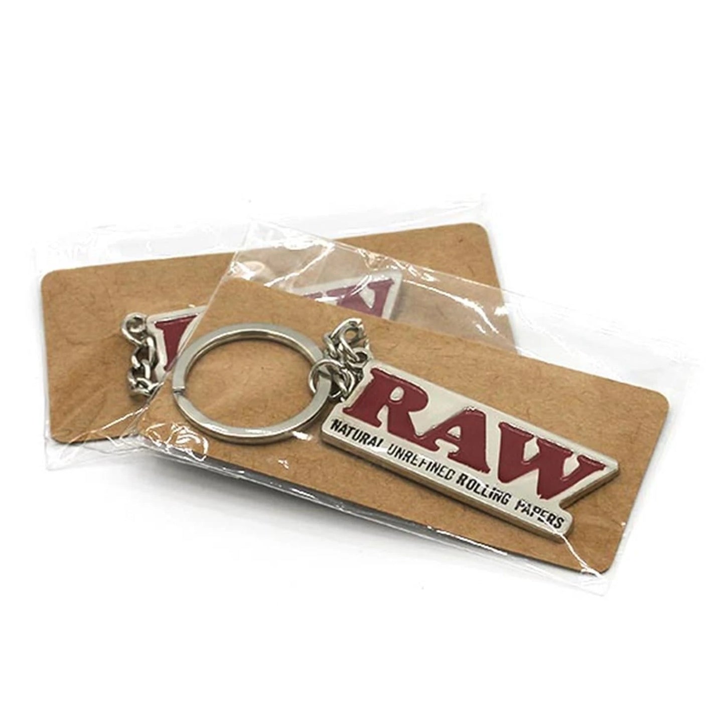 RAW Metal Key Chain - Schlüsselanhänger RAW