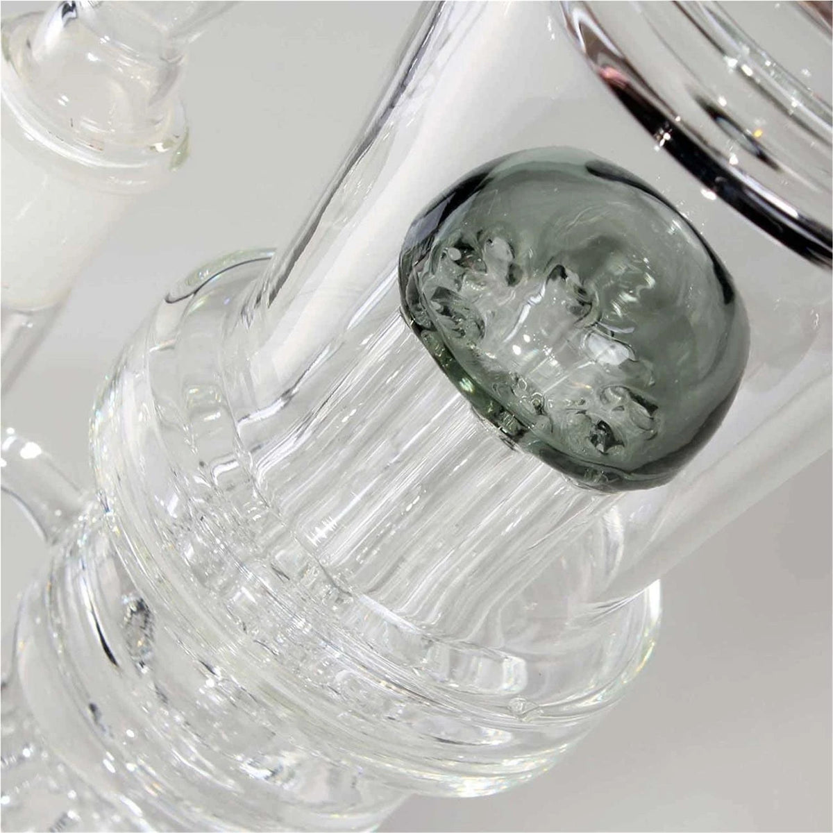 Black Leaf Icebong HoneyComb Baumperkolator grau | H: 38,5cm, Ø: 64/50mm, Schl.: 18,8mm Black Leaf