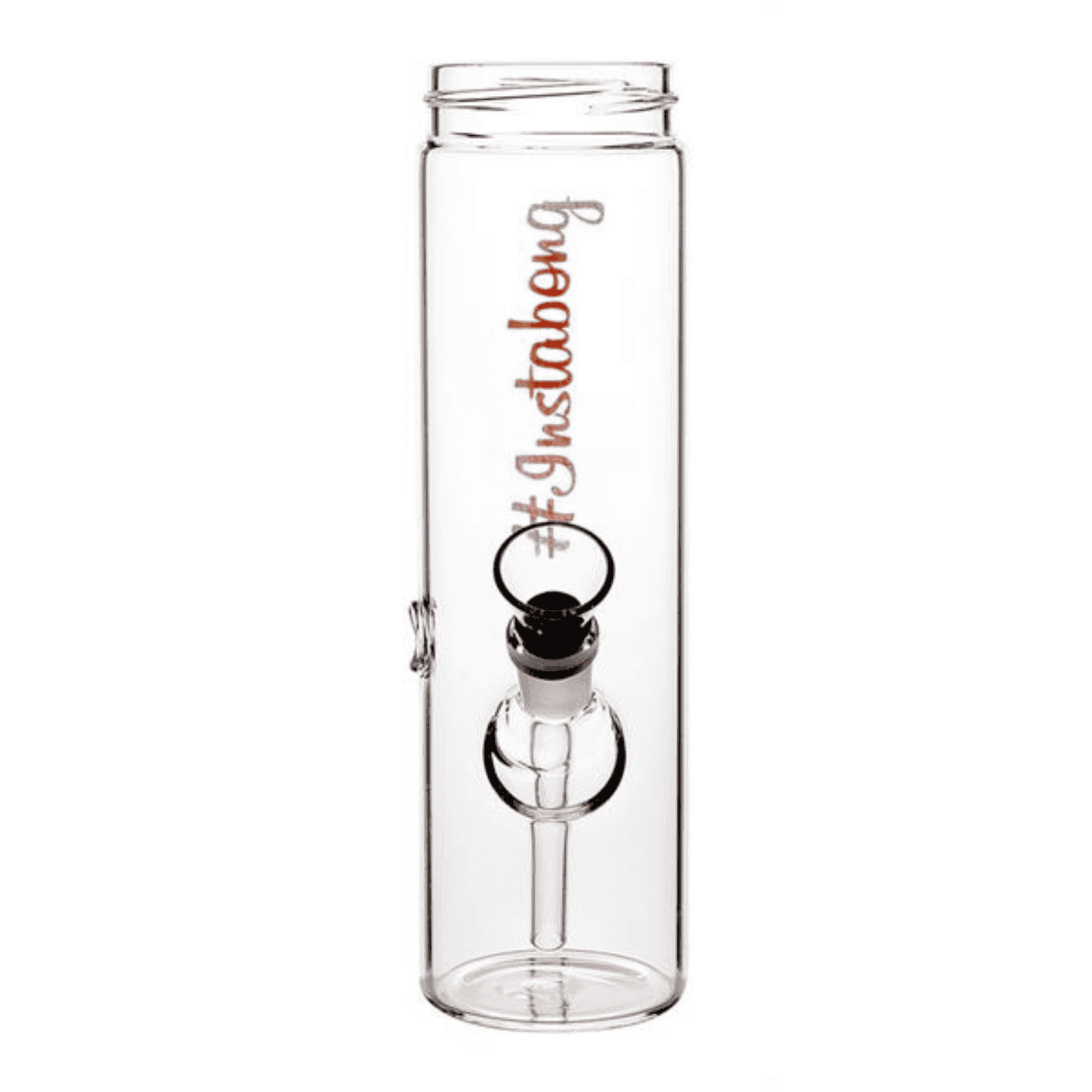 Glasbong "Bottle Instabong" | 22cm ⌀65mm