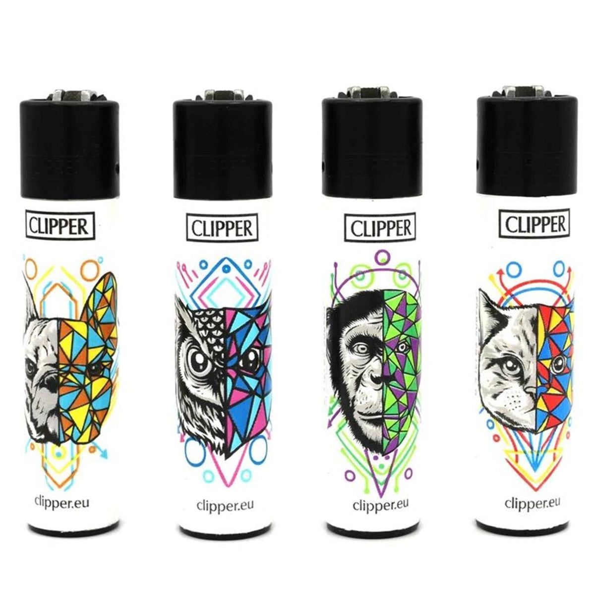 Clipper Classic Feuerzeug Geometrical Animals Clipper