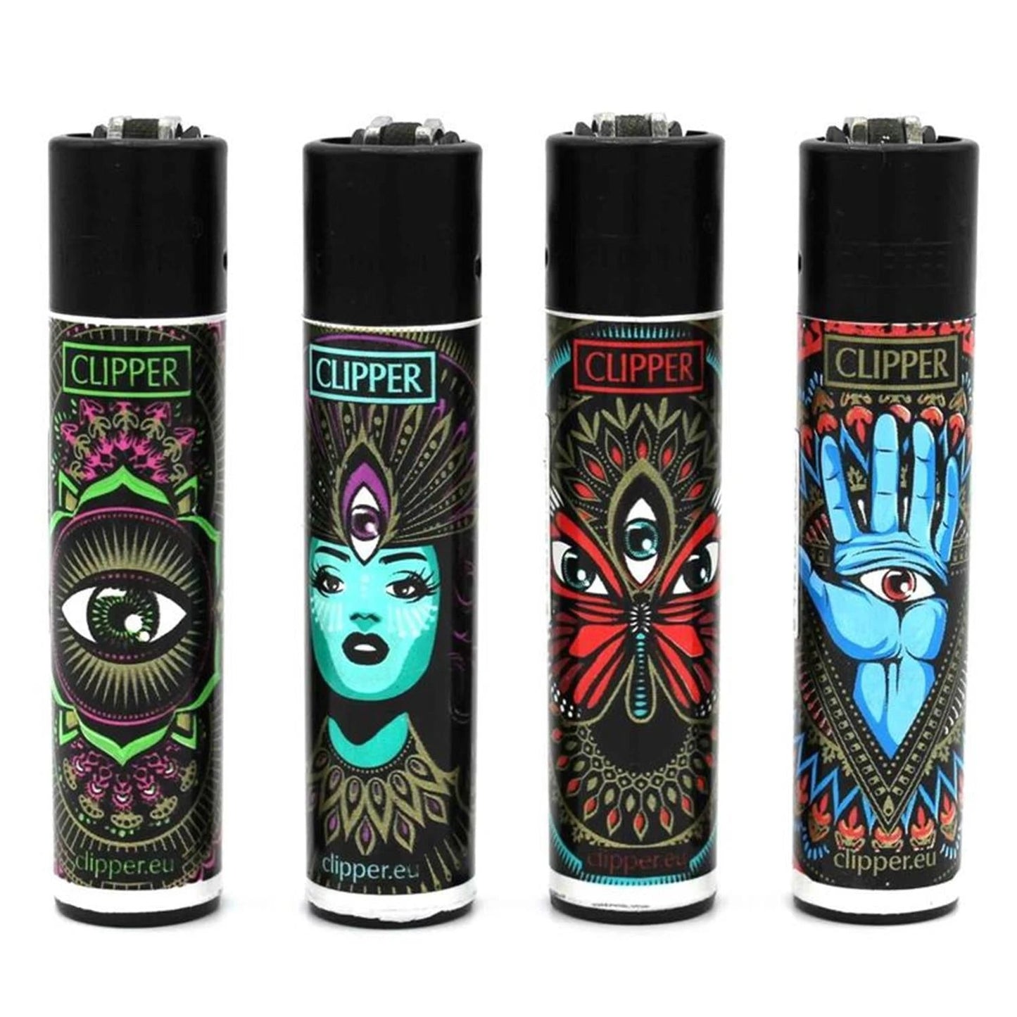 Clipper Classic Feuerzeug Trippy Third Eye Clipper