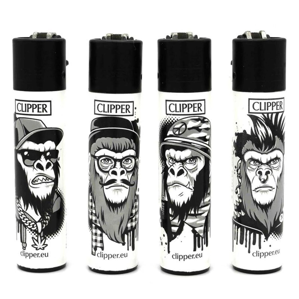 Clipper Classic Feuerzeug Monkeys Clipper