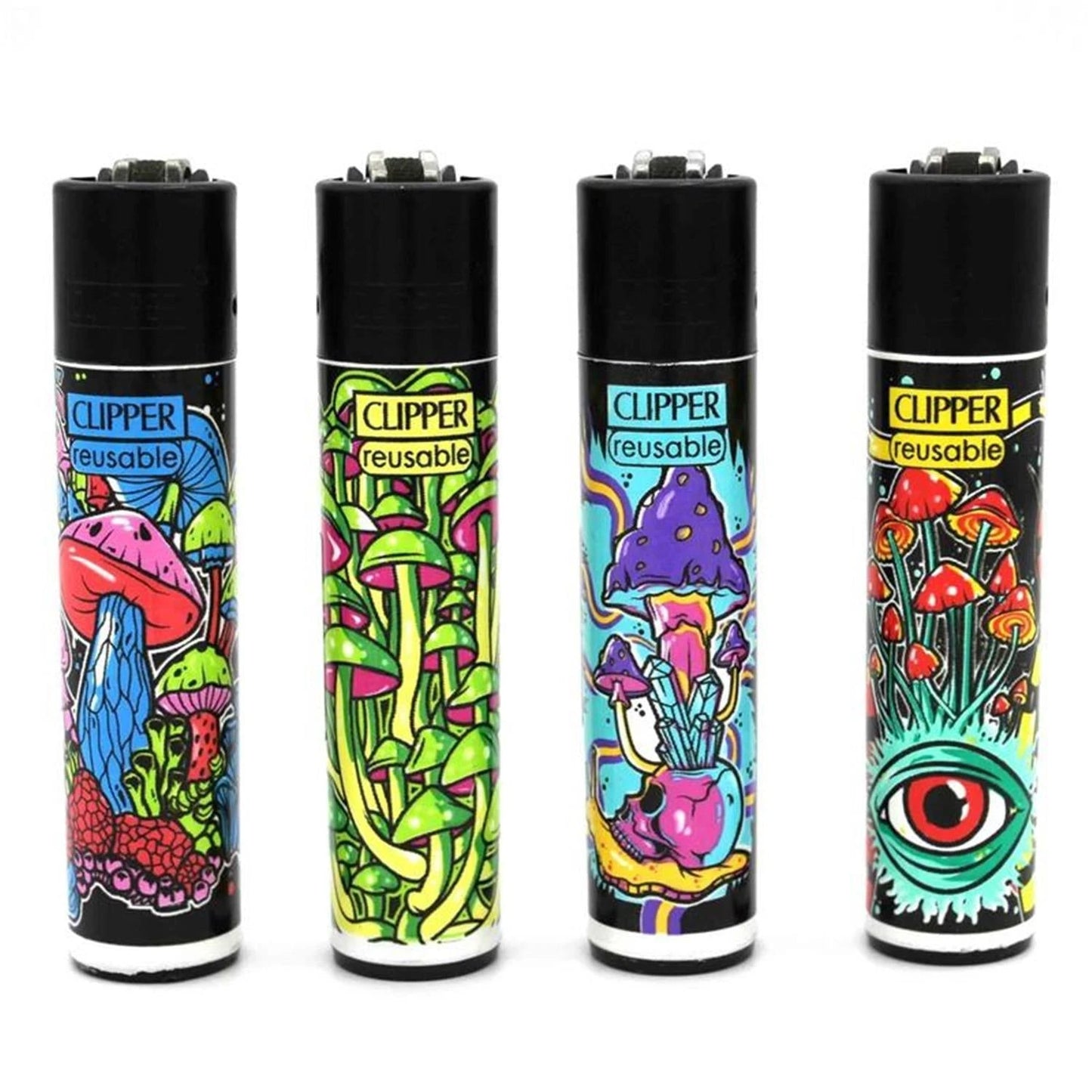 Clipper Classic Feuerzeug Shrooms #8 Clipper