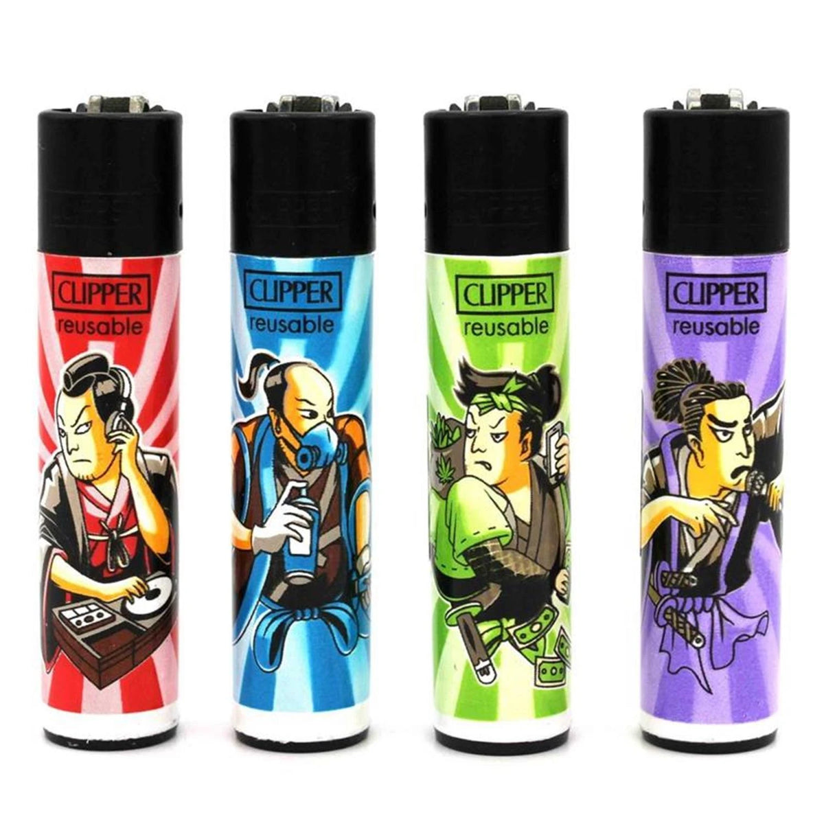 Clipper Classic Feuerzeug Urban Samurai Clipper