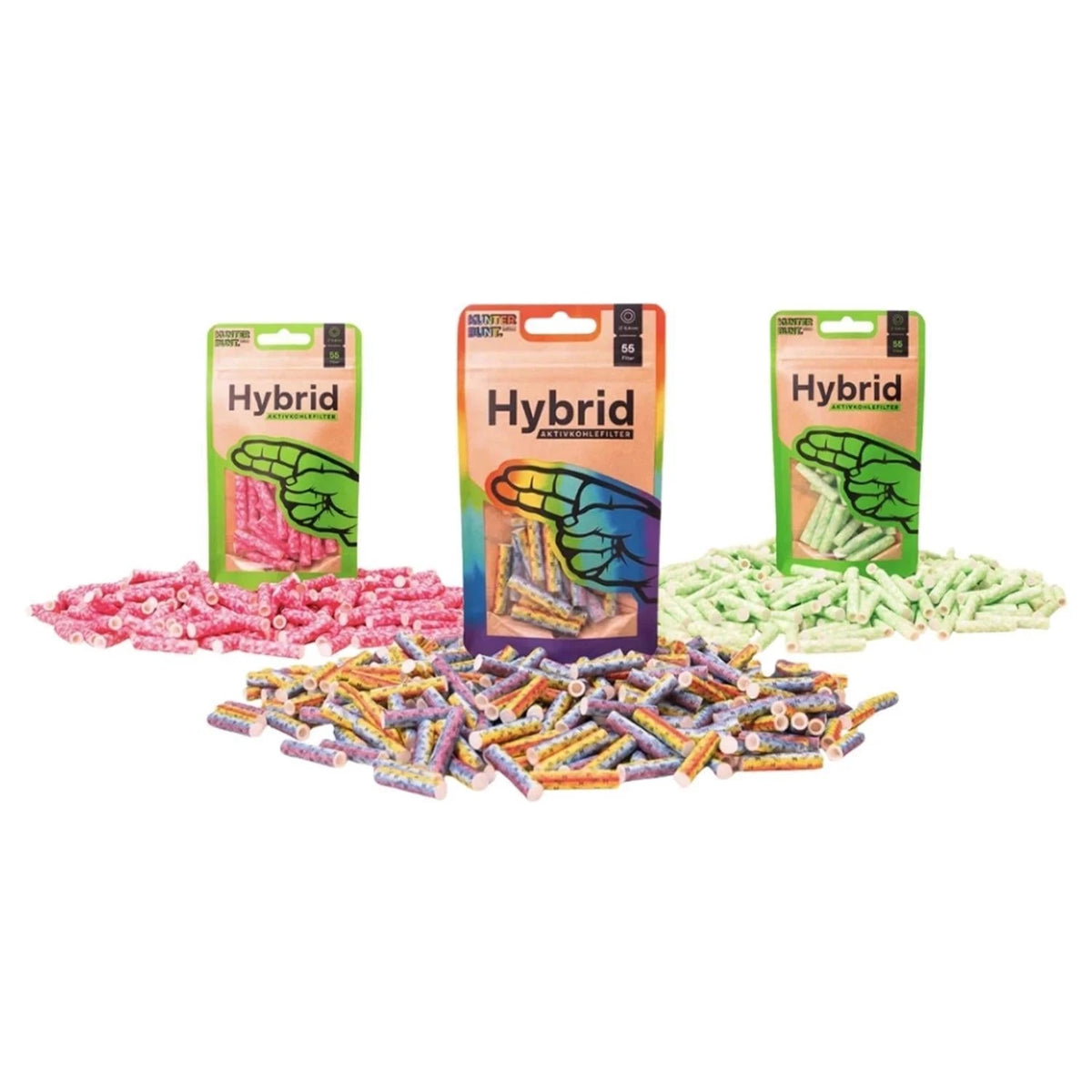 Hybrid Supreme Aktivkohlefilter 55er Pack Ø 6,4 mm Hybrid Supreme Filters
