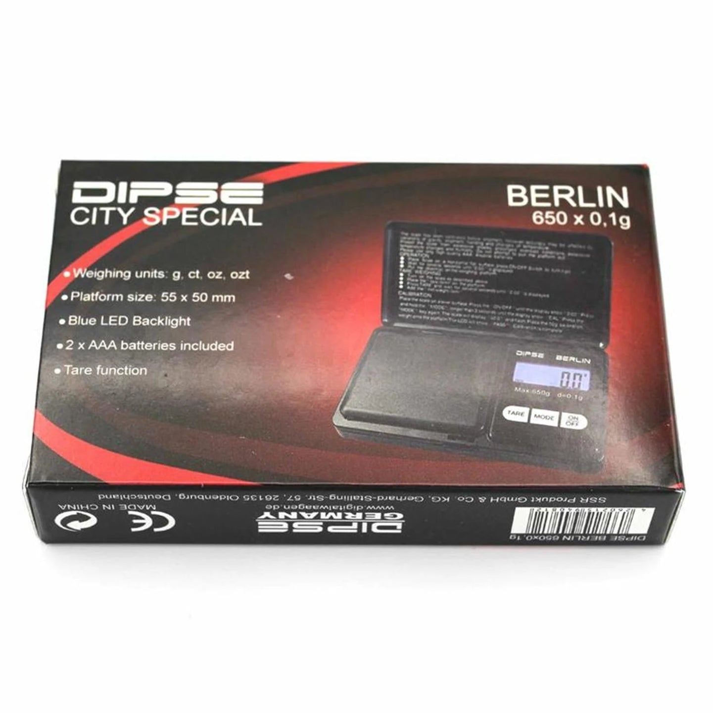 Digitalwaage DIPSE Berlin 650g / 0,1g DIPSE