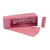 Elements Pink Tips Perforated - 50 Premium Filter Tips Elements