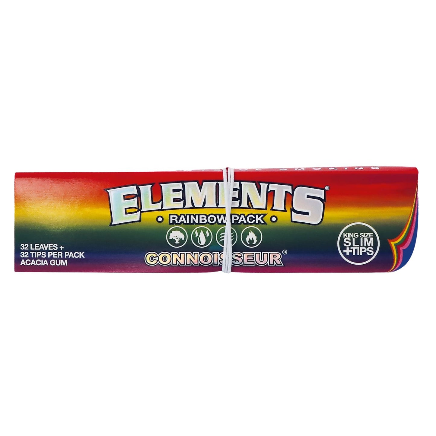 Elements Rainbow Connoisseur King Size Slim + Filter Tips