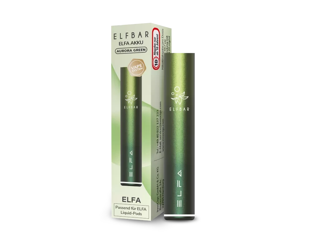 ELFBAR ELFA Mehrweg-Akku 500 mAh - verschiedene Farben Elfbar