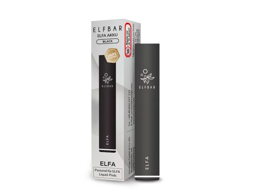 ELFBAR ELFA Mehrweg-Akku 500 mAh - verschiedene Farben Elfbar