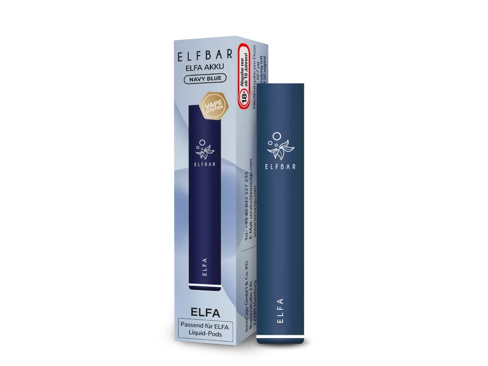ELFBAR ELFA Mehrweg-Akku 500 mAh - verschiedene Farben Elfbar