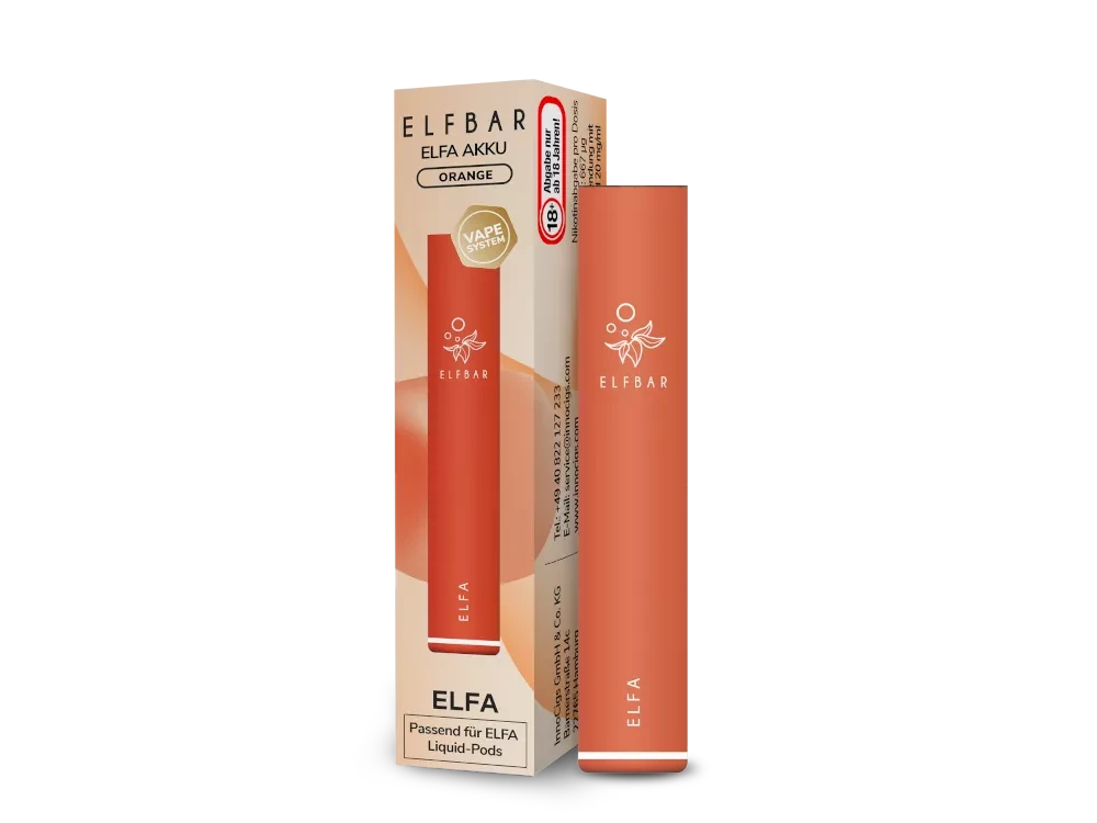 ELFBAR ELFA Mehrweg-Akku 500 mAh - verschiedene Farben Elfbar