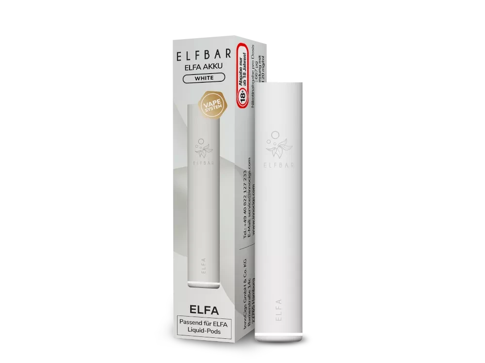 ELFBAR ELFA Mehrweg-Akku 500 mAh - verschiedene Farben Elfbar