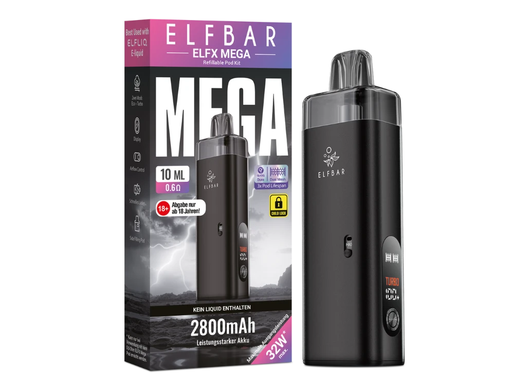 Elfbar ELFX MEGA Akku 2800mAh Elfbar
