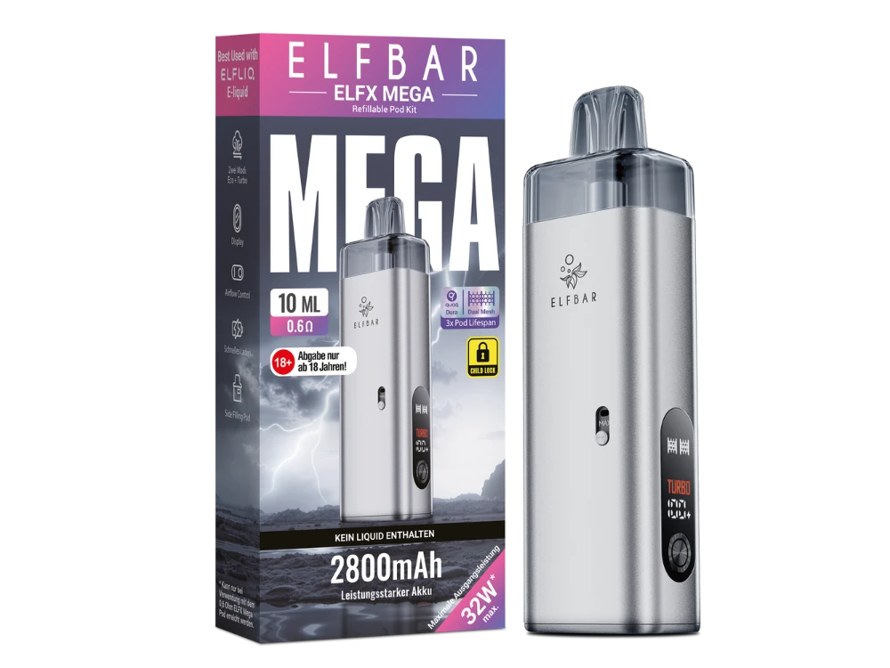 Elfbar ELFX MEGA Akku 2800mAh Elfbar