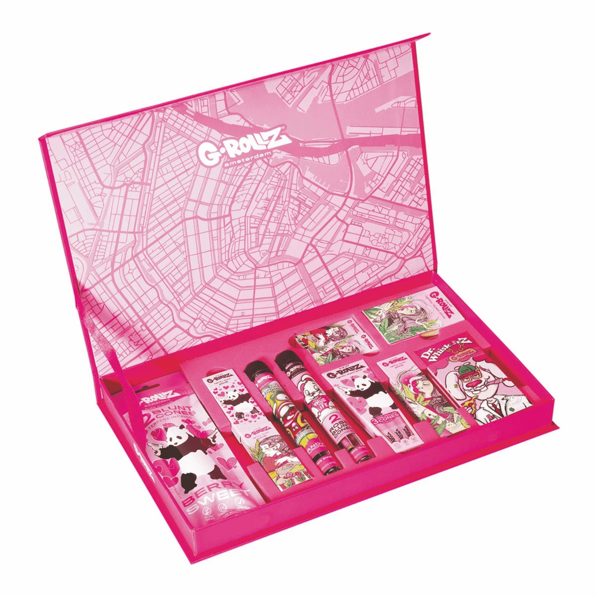 G-Rollz Thug for Life Pink – Geschenkbox 14 Stk. G-Rollz