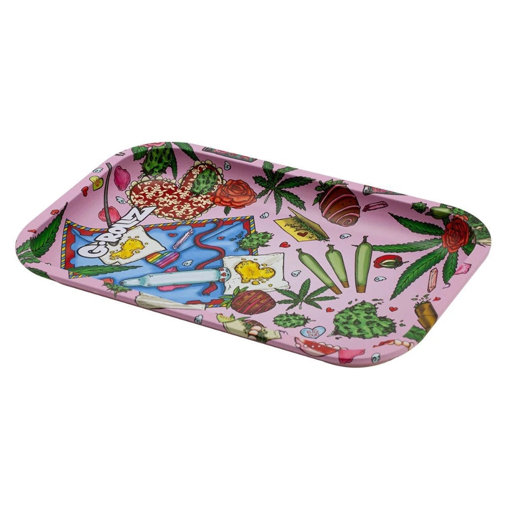 G-Rollz Rolling Tray Medium - Amsterdam Picnic Valentines G-Rollz