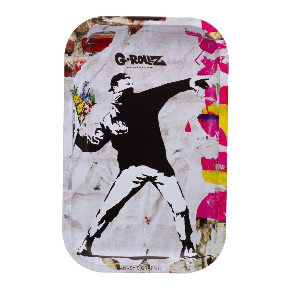 G-Rollz Rolling Tray Medium - Flower Thrower Alt G-Rollz