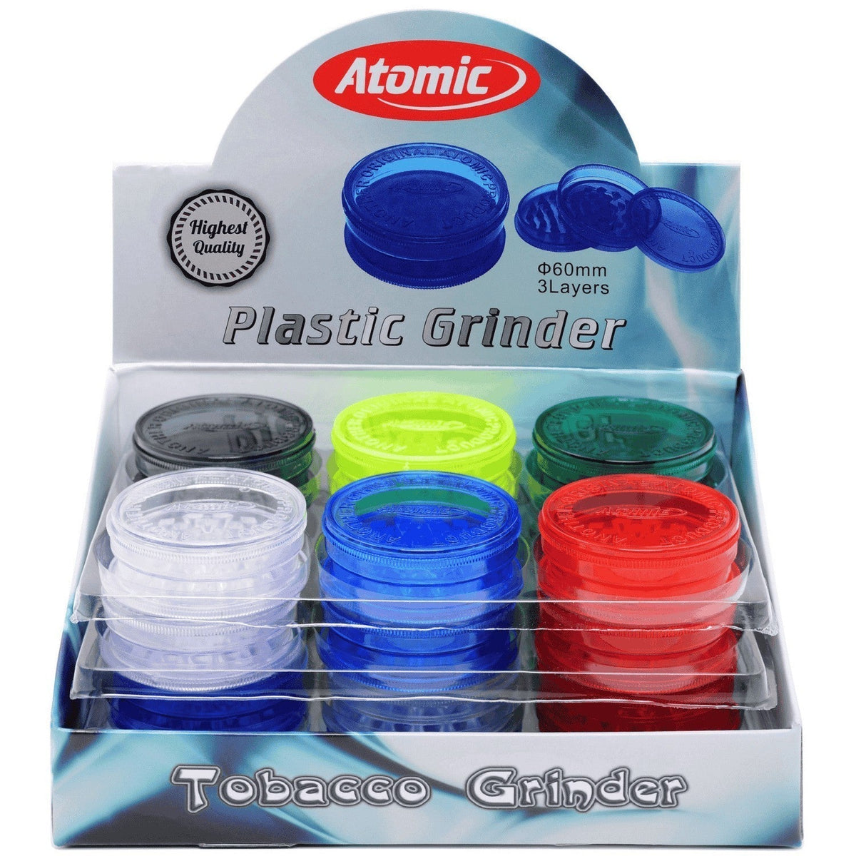 Atomic Acryl Grinder - 60mm Atomic