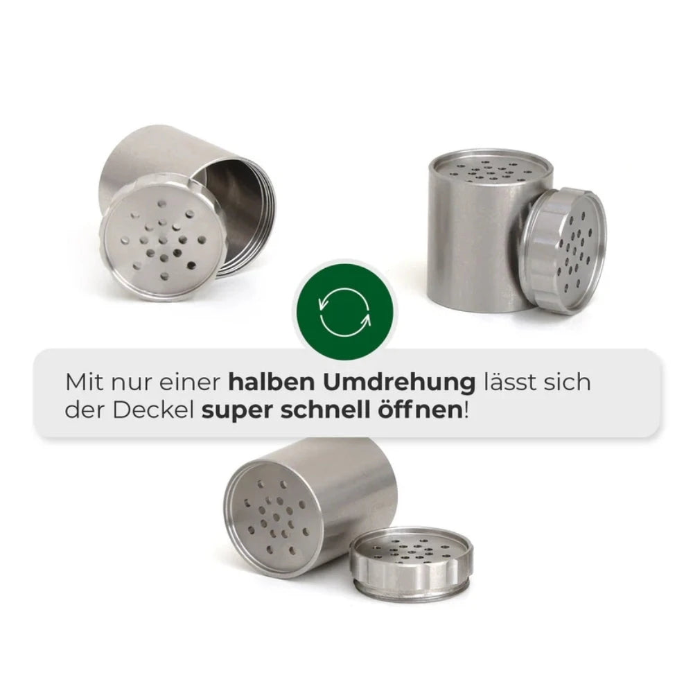 Hizen - Kapseln aus Edelstahl 3 Stück Hizen