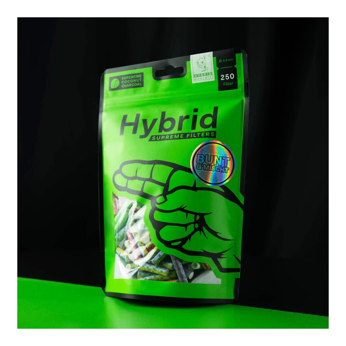 Hybrid Supreme Aktivkohlefilter 250er Pack Ø 6,4 mm Hybrid Supreme Filters