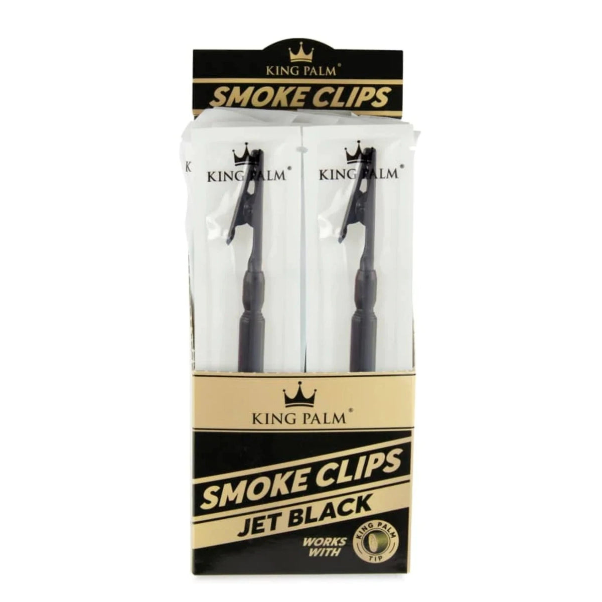 King Palm - Blunt Clip Black King Palm