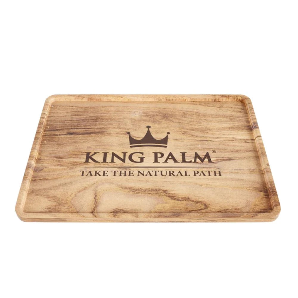 King Palm Rolling Tray Wood XL King Palm