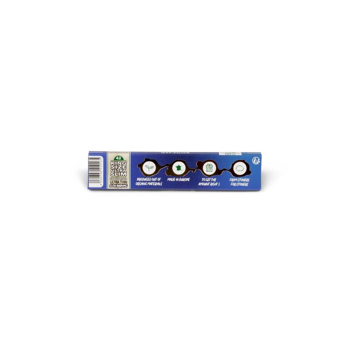 PURIZE King Size ULTRA Slim Papers – 42 Blättchen – unbleached PURIZE