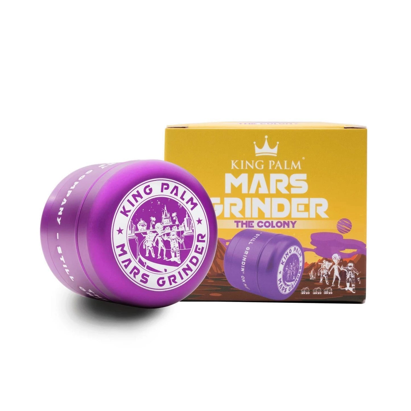King Palm Mars Grinder 4-teilig Ø 55mm King Palm
