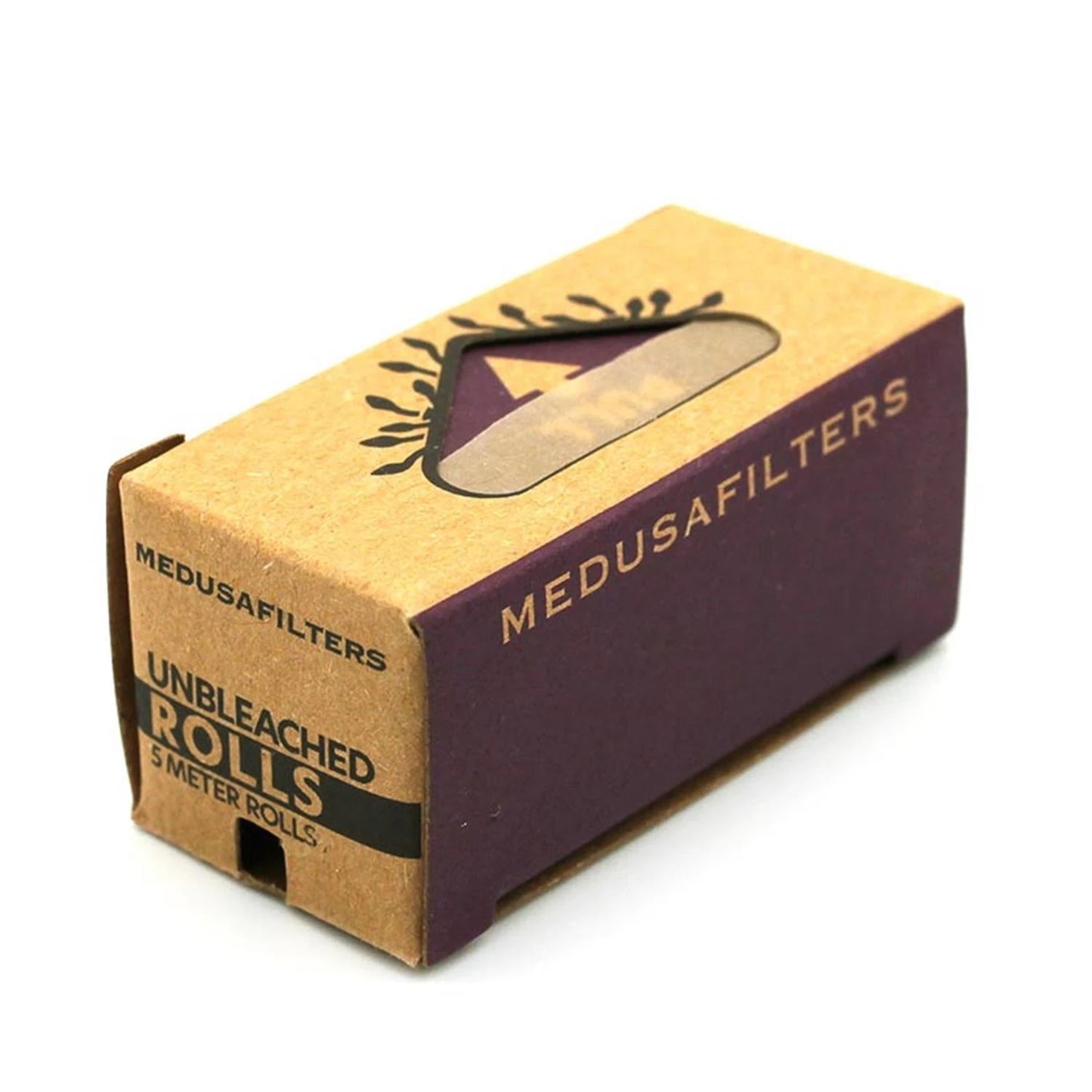 Medusafilters Paper Rolls unbleached 5m x 4cm Medusafilters