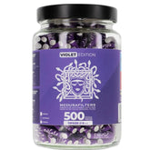 Medusafilters Aktivkohlefilter 6mm (500er Glas) - Violet/Organic Medusafilters