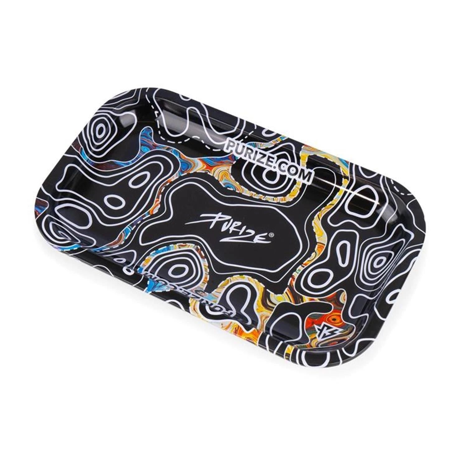 PURIZE Metal Rolling Tray - verschiedene Farben PURIZE