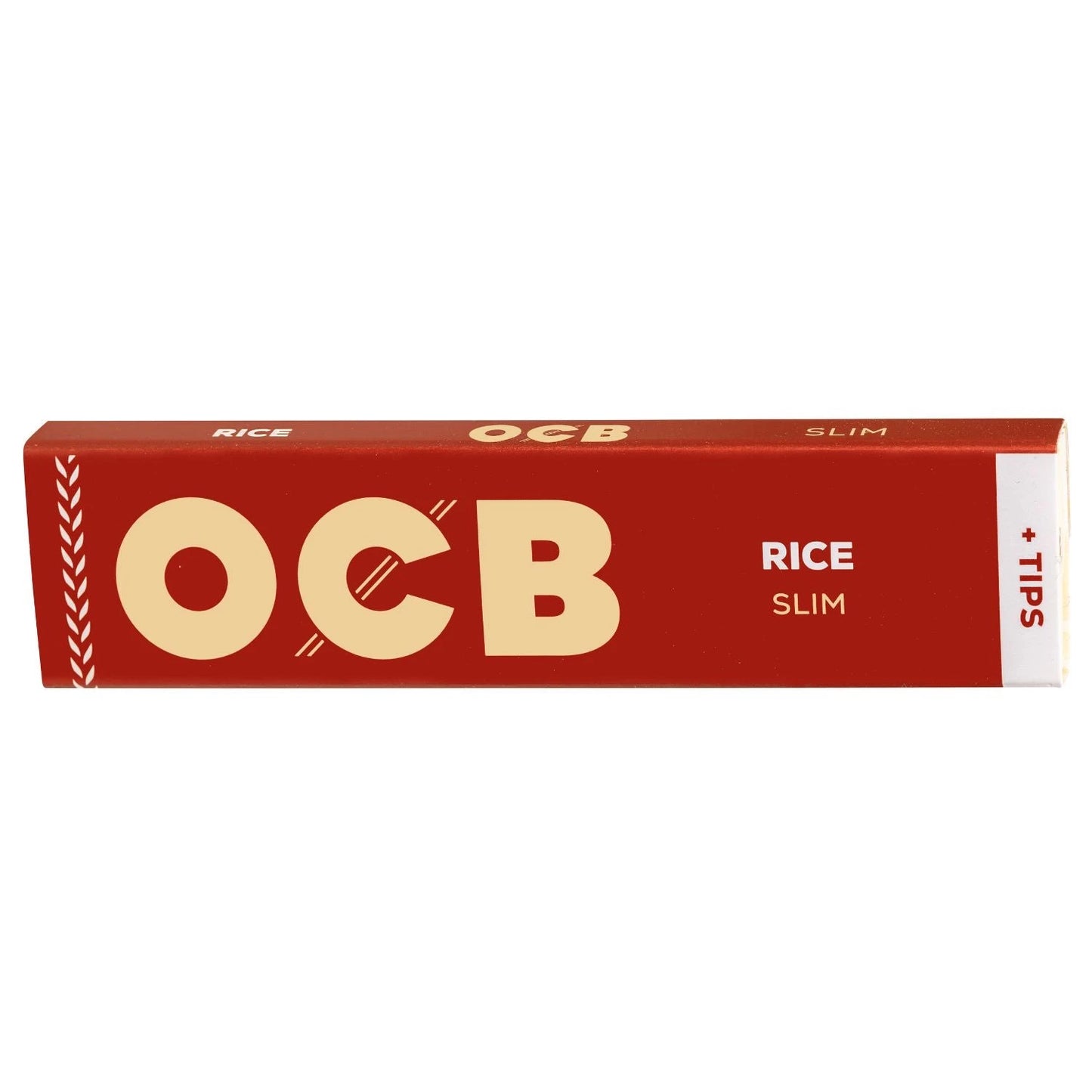 OCB King Size Slim Papers Rice + Filter Tips OCB