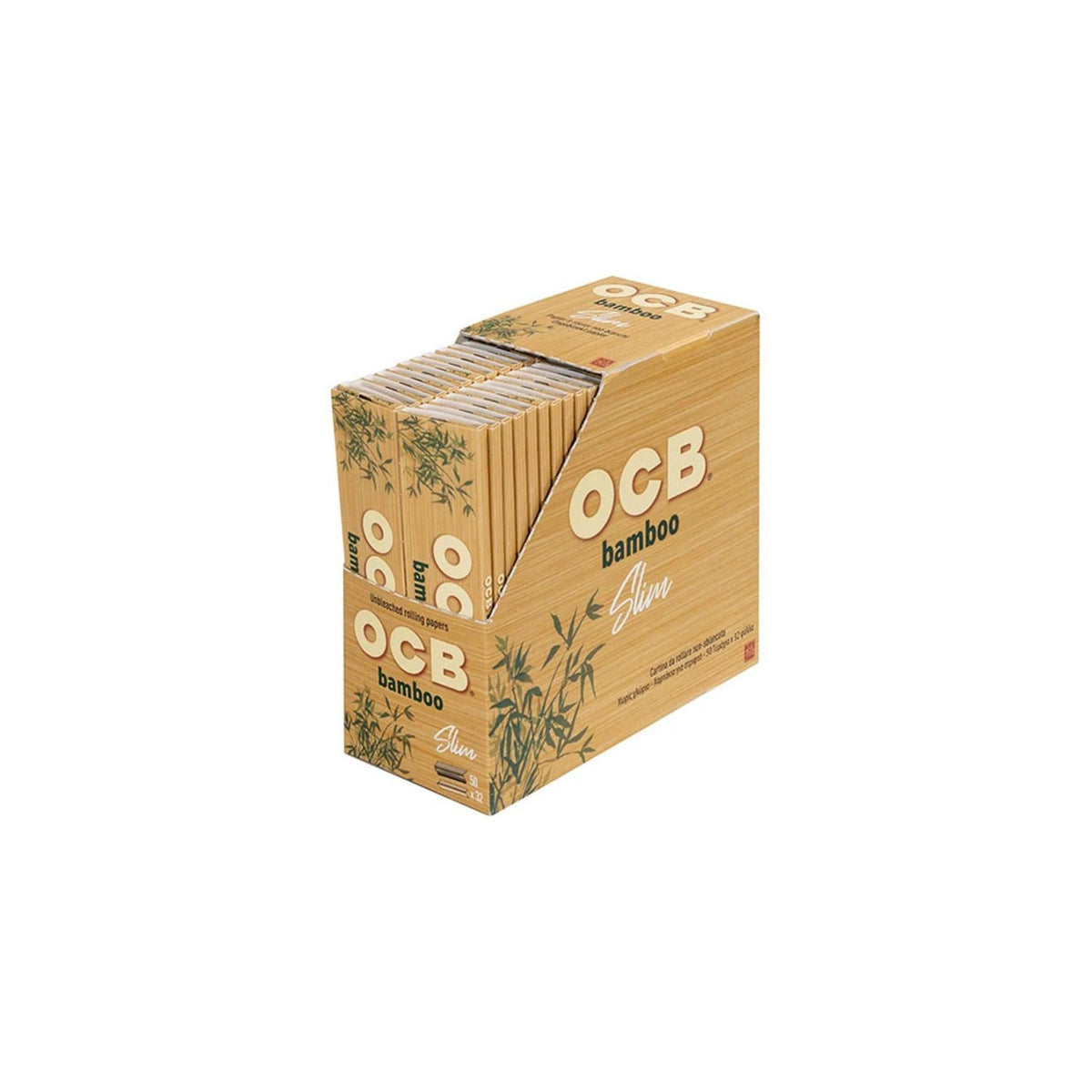 OCB Bamboo King Size Slim Papers OCB