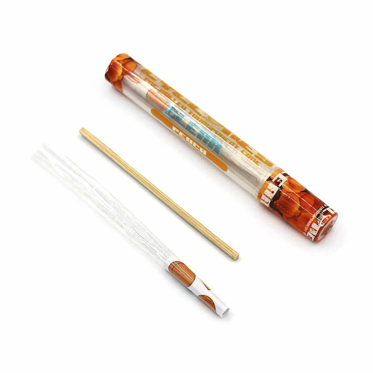 Cyclones Clear Blunt Peach Pre-Rolled Cyclones