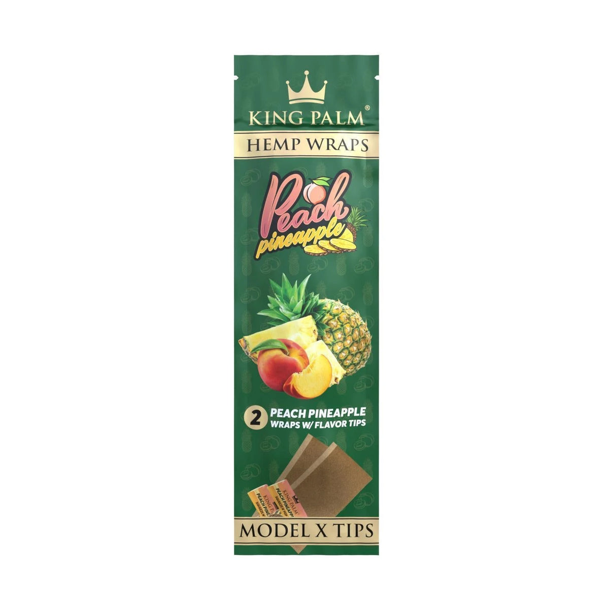 King Palm Hemp Wraps + Tips (2 Stück) King Palm