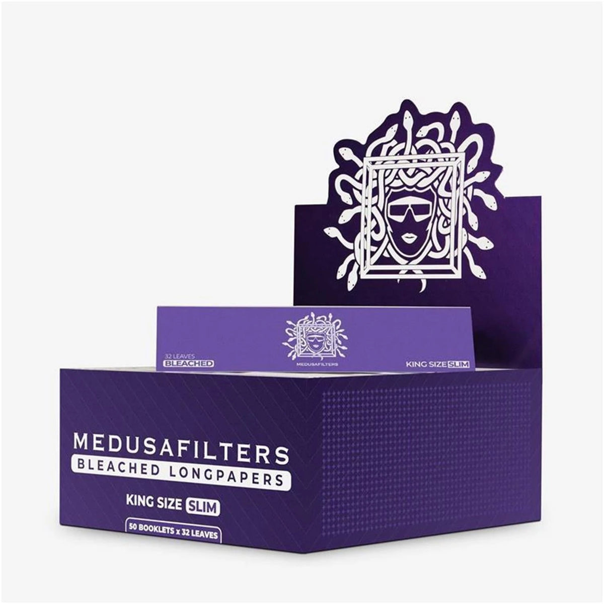 Medusafilters Papers King Size Slim bleached Medusafilters