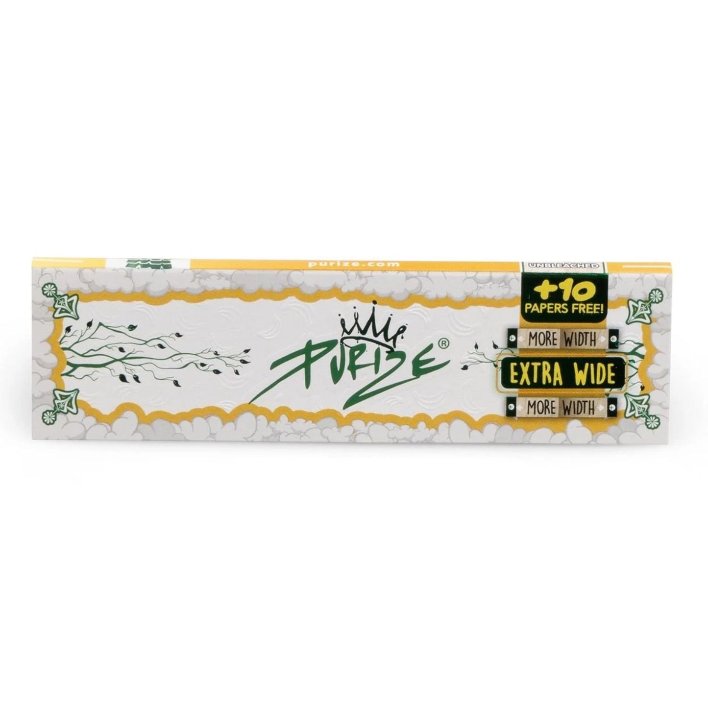 PURIZE King Size Wide Papers – unbleached PURIZE