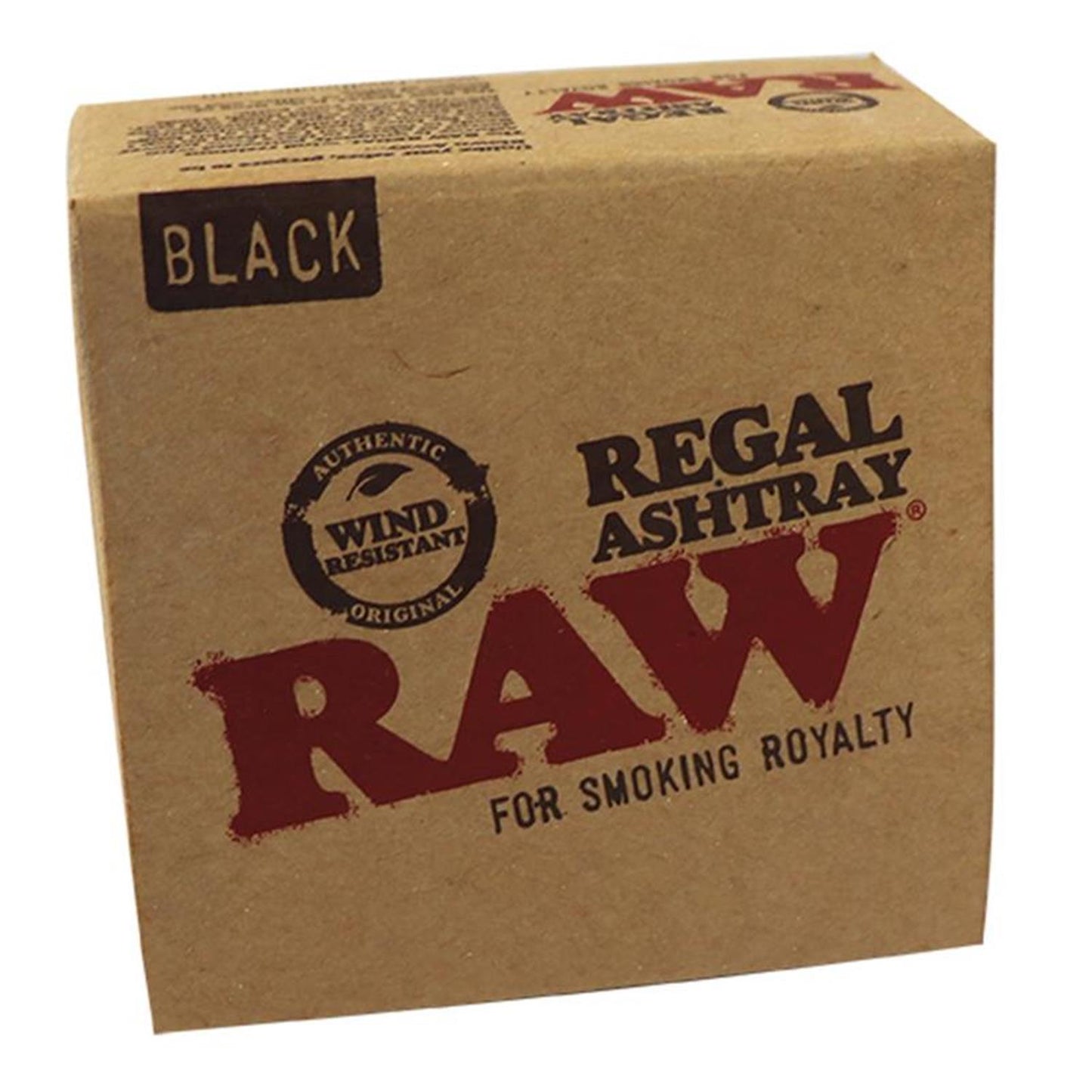 RAW Aschenbecher Metall Black - Regal Ashtray