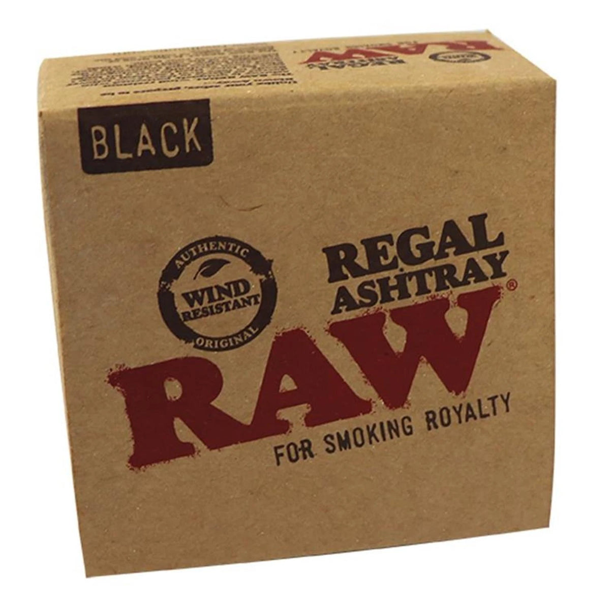 RAW Aschenbecher Metall Black - Regal Ashtray RAW