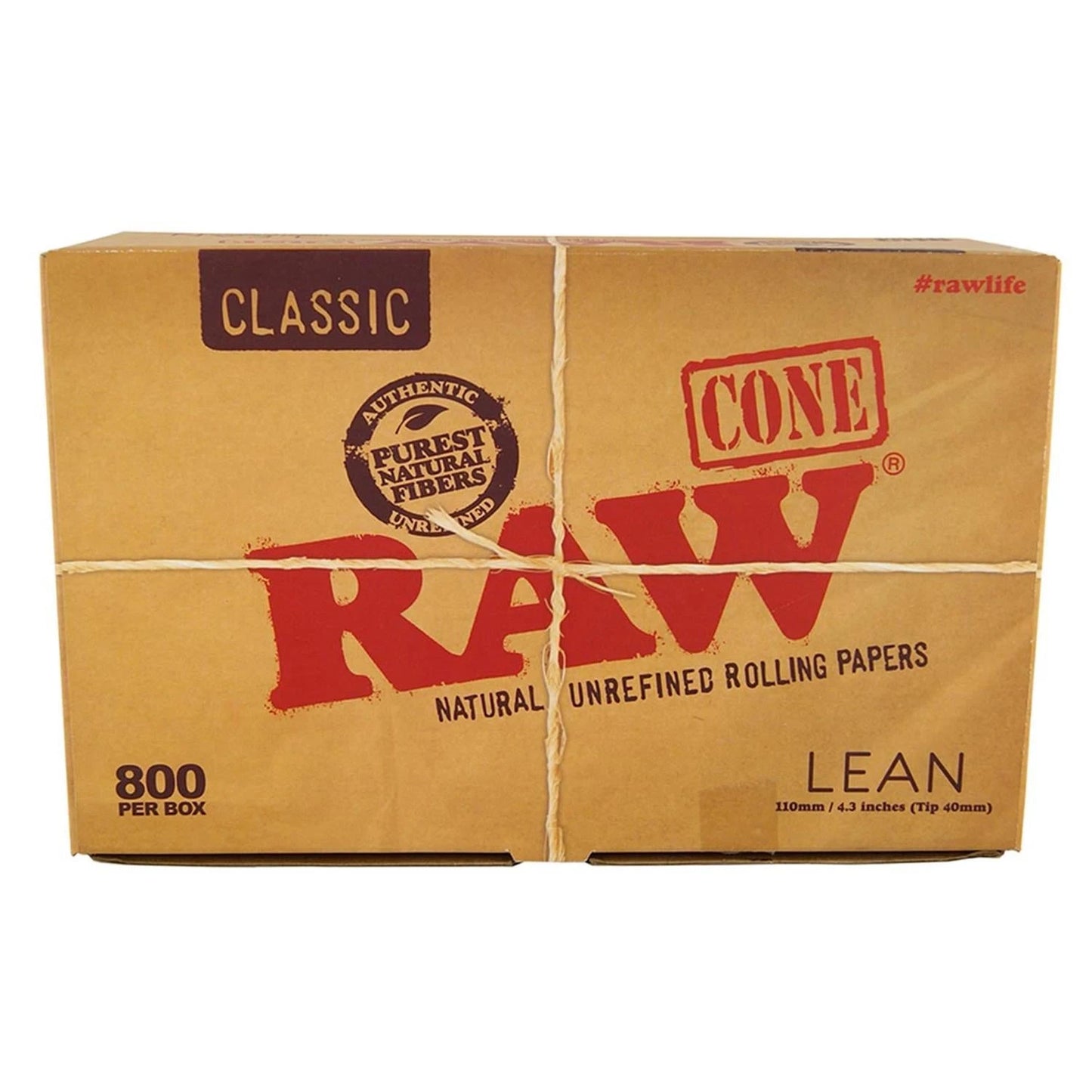 RAW Pre Rolled Cones Lean 110mm 800er Pack RAW